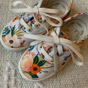 Keds x Rifle Paper Co. Champion Lively White